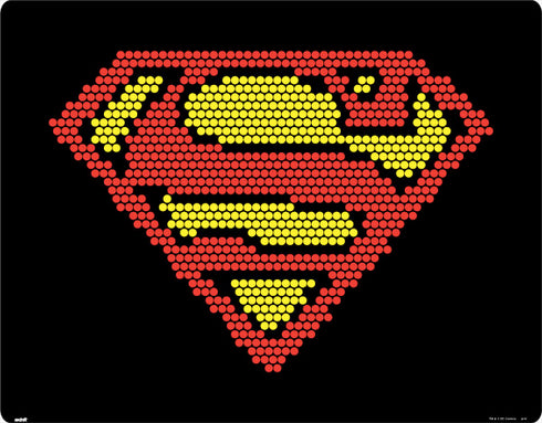 DC Comics Superman Logo Pixels Xbox 360 Slim (2010) Skin